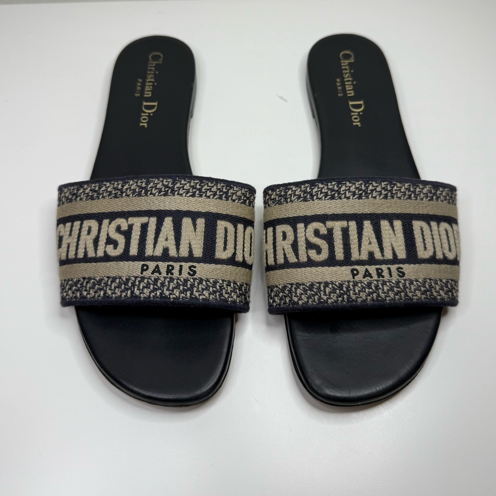 Dior Blue Sandals 36 1/2